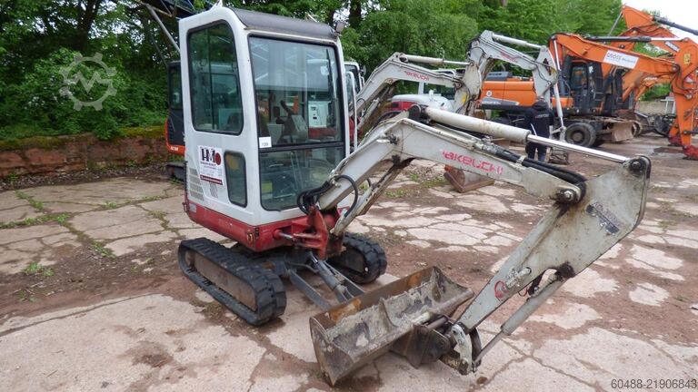 Hydraulic mini crawler excavator TAKEUCHI TB 016