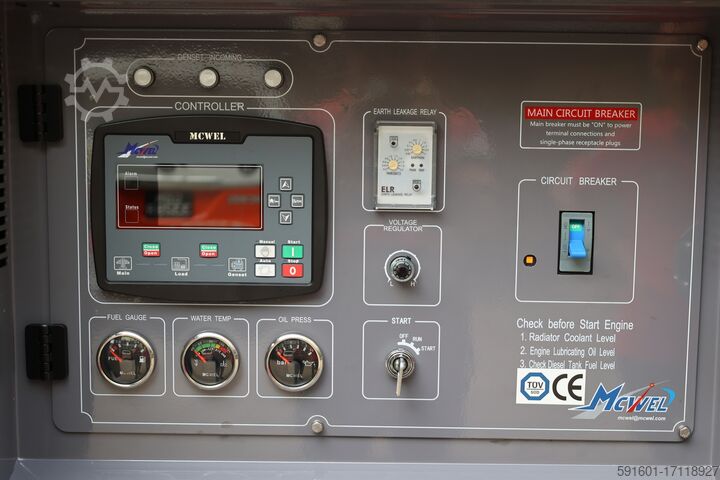 Dieselgenerator Mcwel MGC156S