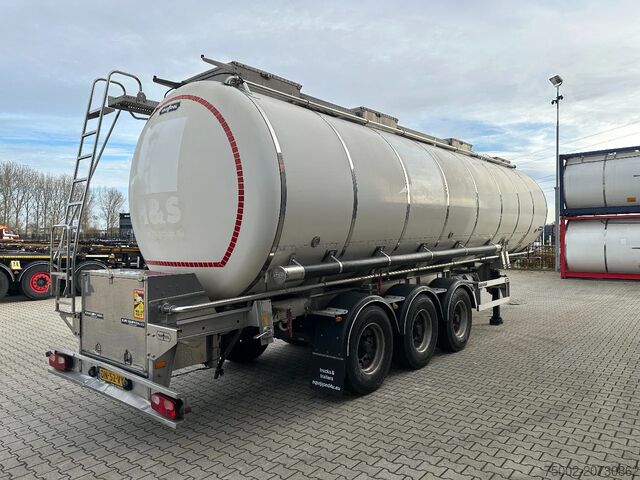 Food tanker Van Hool FOOD / 39.000L / 3-COMP / INOX / NL-trailer / A...