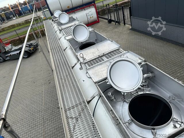 Food tanker Van Hool FOOD / 39.000L / 3-COMP / INOX / NL-trailer / A...