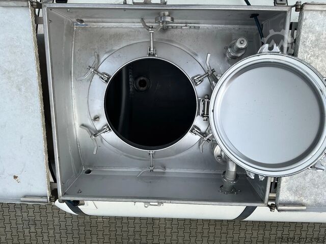 Lebensmitteltanker Van Hool FOOD / 39.000L / 3-COMP / INOX / NL-trailer