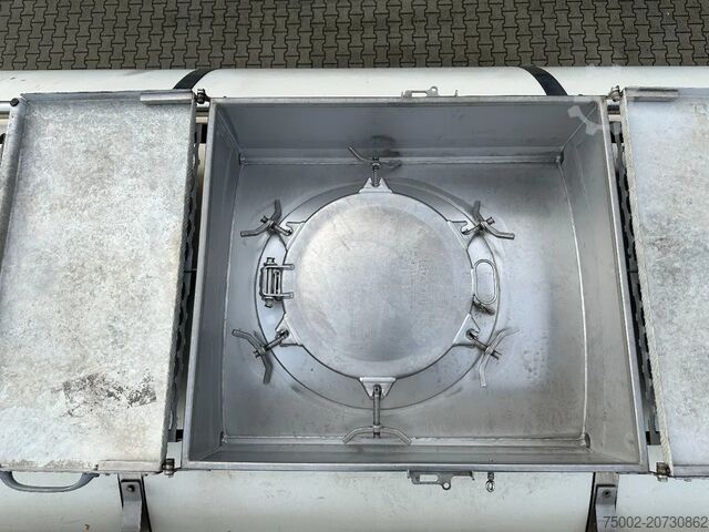 Lebensmitteltanker Van Hool FOOD / 39.000L / 3-COMP / INOX / NL-trailer