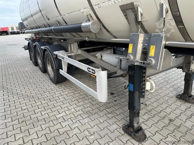 Lebensmitteltanker Van Hool FOOD / 39.000L / 3-COMP / INOX / NL-trailer