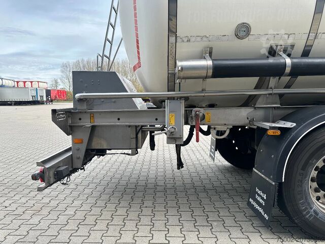 Lebensmitteltanker Van Hool FOOD / 39.000L / 3-COMP / INOX / NL-trailer