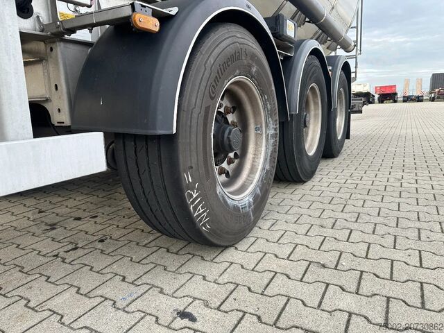 Lebensmitteltanker Van Hool FOOD / 39.000L / 3-COMP / INOX / NL-trailer