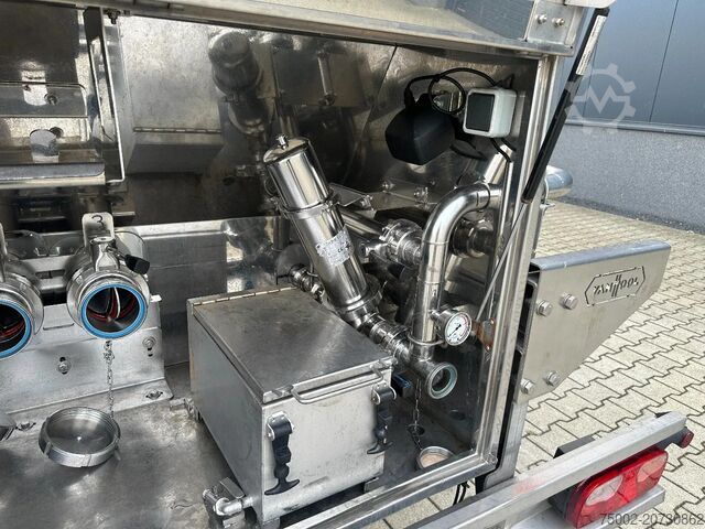 Lebensmitteltanker Van Hool FOOD / 39.000L / 3-COMP / INOX / NL-trailer