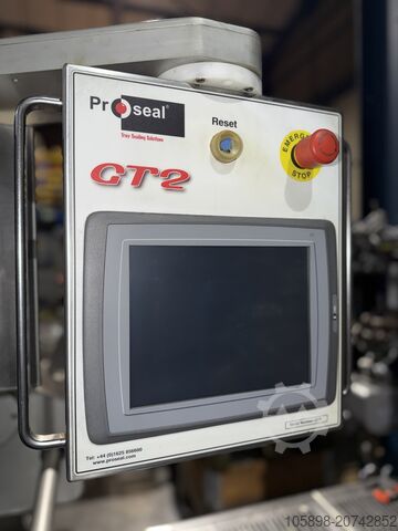 Inline tray sealer. JBT Proseal GT2