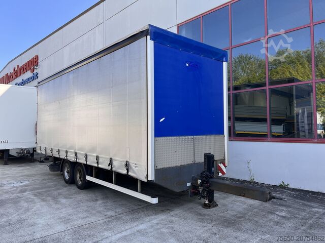 Open trailer with tarp Tang, Karl ZCS 105  Tandem- Planenanhänger
