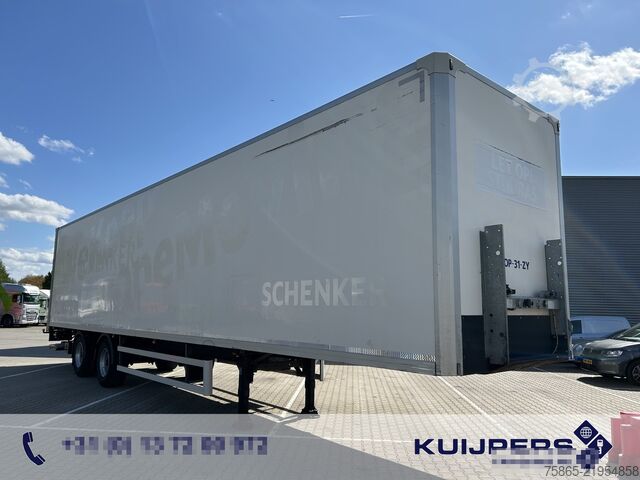 Box body Groenewegen DRO-14-18 B / Box / Laadklep 2000 kg / Stuuras ...