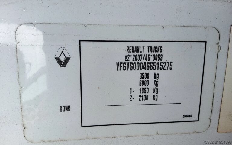 Suitcase Renault Master VHT-17-B - 145.35 - OPBOUW + LAADKLEP 10...