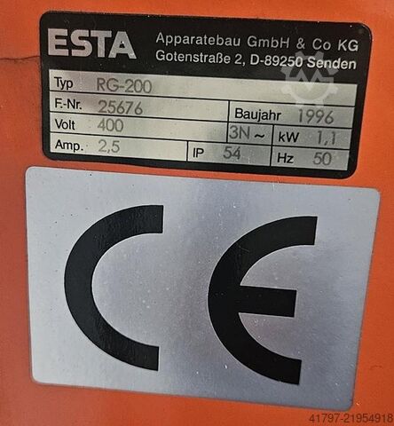 Extraction/Vacuum RG 200 Esta RG 200