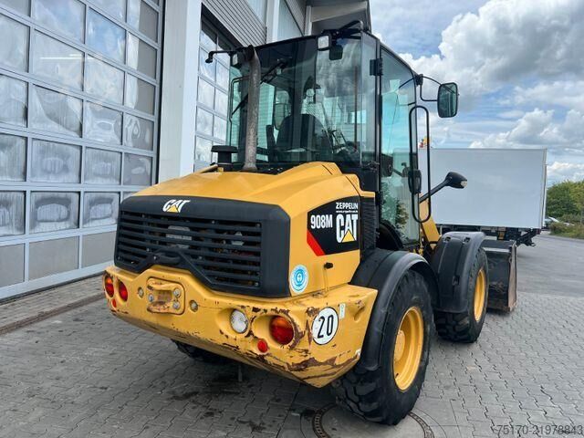 Loader CAT 908M / 3.000h / Gabel / Schaufel