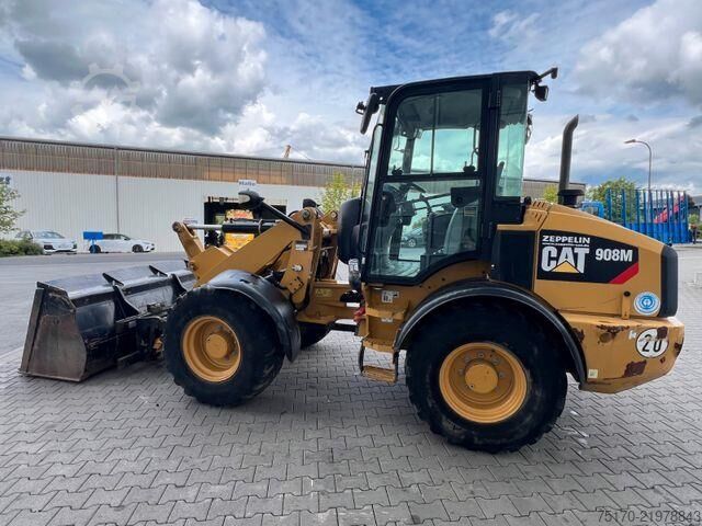 Loader CAT 908M / 3.000h / Gabel / Schaufel