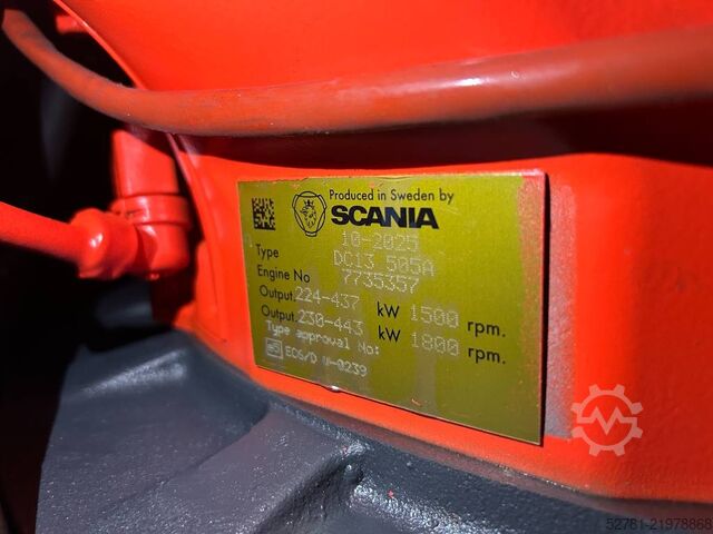 Generator set Scania DC13 072A - 550 kVA Stage V Genset - DPX-19929