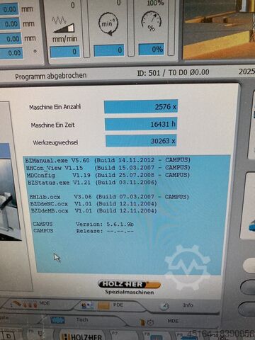 CNC-Bearbeitungszentrum 4-Achs Holz-Her Promaster 7223 XL