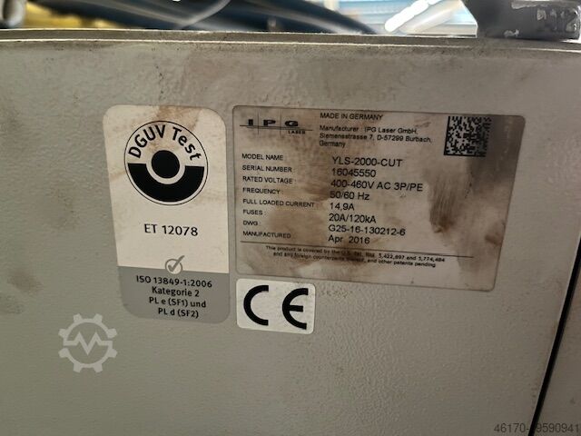 Laser cutting machine Durma HD-F 3015