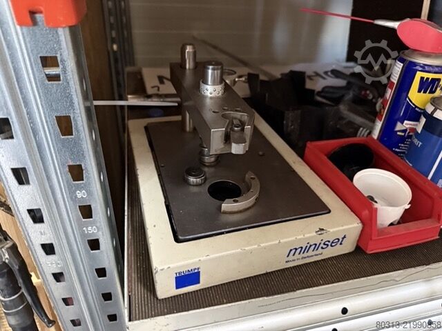 Hole punching machine TRUMPF MINIMATIC 100