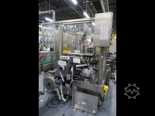 Used STORK minature line fro glass & PET 200 BPM Krones 