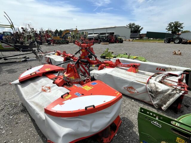 Kuhn GMD 8730 - FF + GMD 3120 F - FF, Mähwerkkombination Kuhn GMD 8730 - FF + GMD 3120 F - FF, Mähwerk