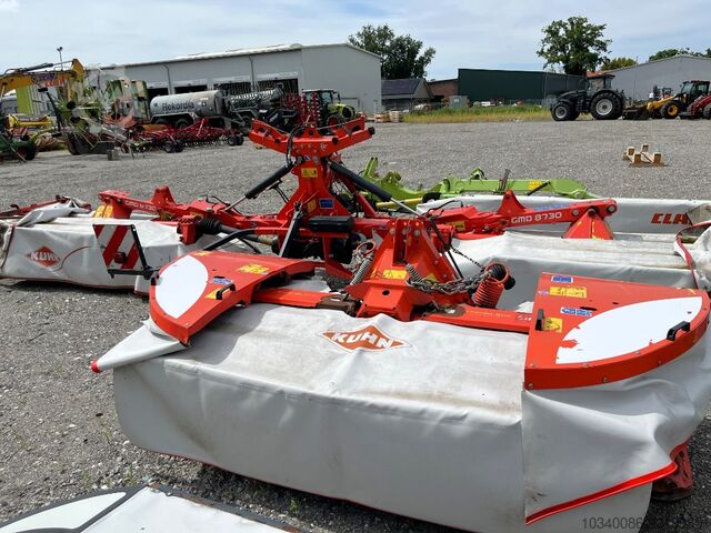 Kuhn GMD 8730 - FF + GMD 3120 F - FF, Mähwerkkombination Kuhn GMD 8730 - FF + GMD 3120 F - FF, Mähwerk