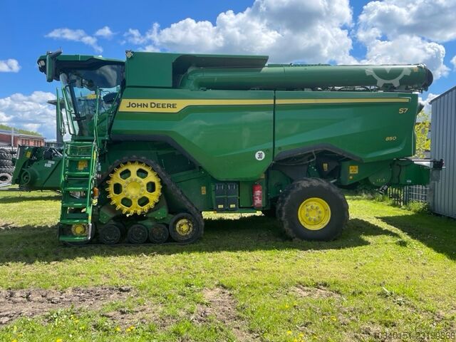 John Deere S7 850 Raupe mit XA35 SW+SWW John Deere S7 850 Raupe mit XA35 SW+SWW
