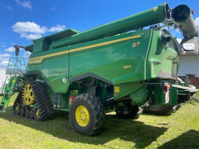John Deere S7 850 Raupe mit XA35 SW+SWW John Deere S7 850 Raupe mit XA35 SW+SWW