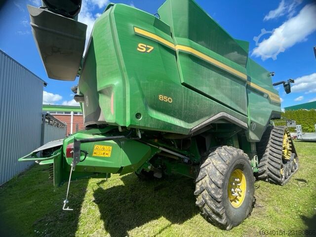 John Deere S7 850 Raupe mit XA35 SW+SWW John Deere S7 850 Raupe mit XA35 SW+SWW