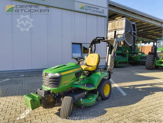 John Deere X950R mit Hochentleerung John Deere X950R mit Hochentleerung