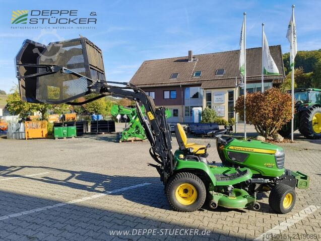 John Deere X950R mit Hochentleerung John Deere X950R mit Hochentleerung