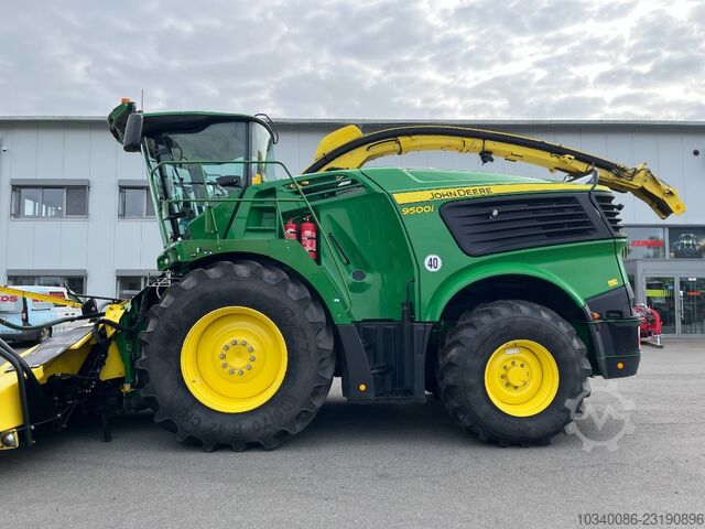 John Deere 9500 i, KEMPER 460 Plus, Pick Up KEMPER 639 Premium, nur 1.039 h ! John Deere 9500 i, KEMPER 460 Plus, Pick Up KEMPER