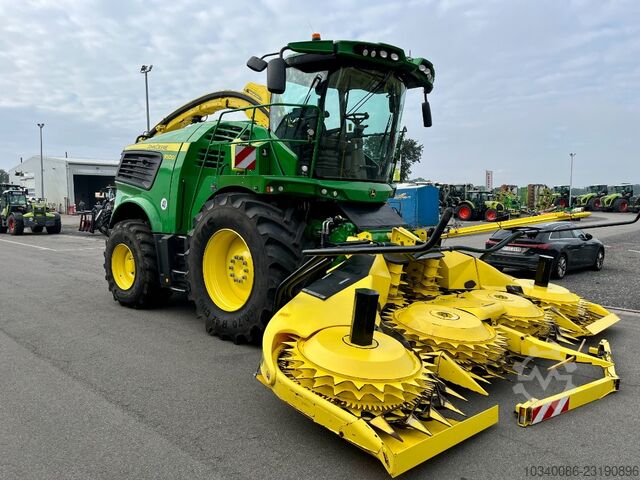 John Deere 9500 i, KEMPER 460 Plus, Pick Up KEMPER 639 Premium, nur 1.039 h ! John Deere 9500 i, KEMPER 460 Plus, Pick Up KEMPER