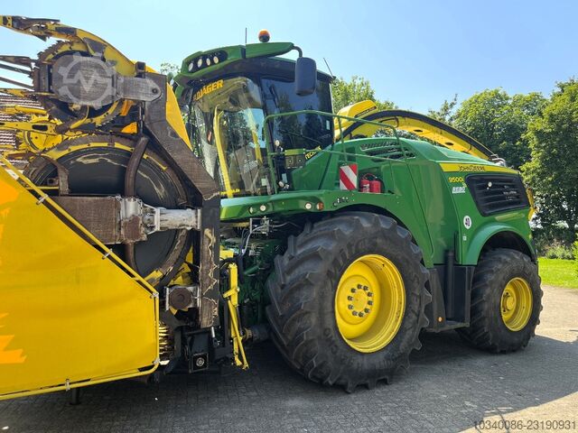 John Deere 9500 i, KEMPER 475 Plus, Pick Up KEMPER 639 PU, nur 1.022 h ! John Deere 9500 i, KEMPER 475 Plus, Pick Up KEMPER