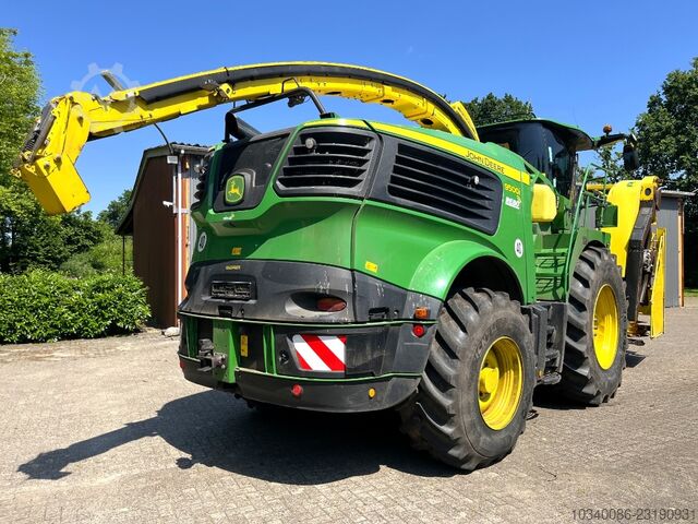 John Deere 9500 i, KEMPER 475 Plus, Pick Up KEMPER 639 PU, nur 1.022 h ! John Deere 9500 i, KEMPER 475 Plus, Pick Up KEMPER