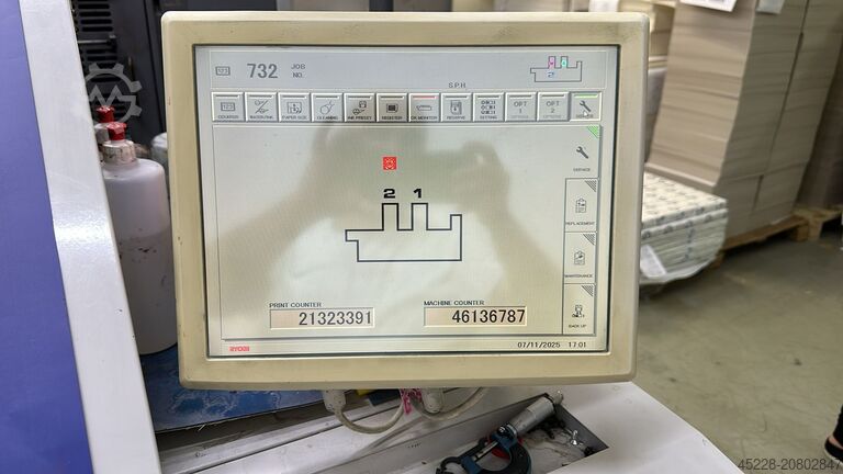 BOGENOFFSETDRUCKMASCHINE Ryobi 782 E