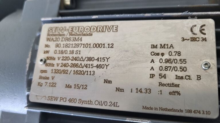 Förderband 405 x 31,5 cm, BCK HOLLAND N60