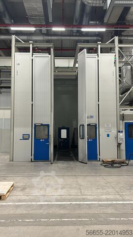 Paint shop, surface treatment plant Rippert Kombi Kabinen Anlage