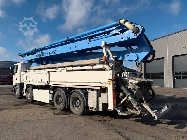 Betonpumpen-LKW SCANIA G490 8x4 Schwing S46SX Concrete pump / Betonpump