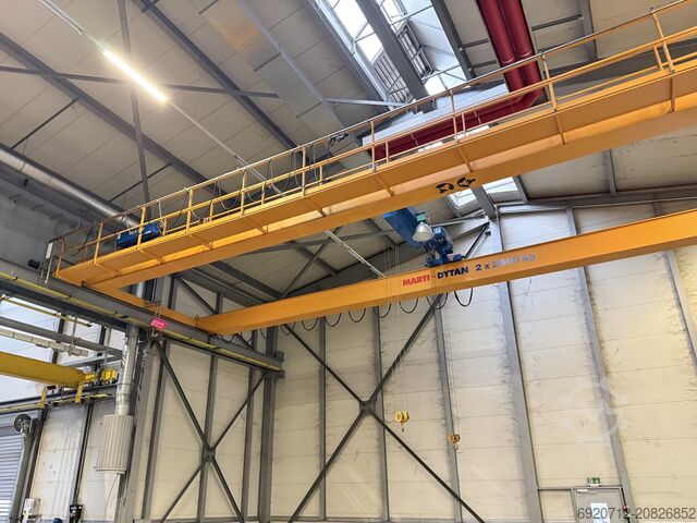 Zweiträger 19.200 - 2x 2,5 t - 2006 Abus Dubbelligger Bovenloopkraan