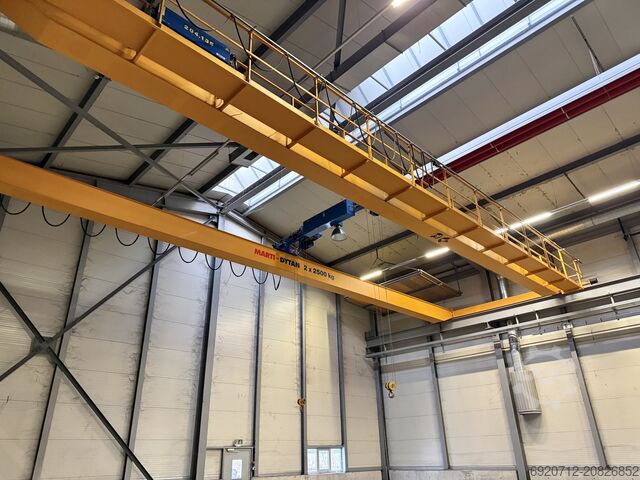 Zweiträger 19.200 - 2x 2,5 t - 2006 Abus Dubbelligger Bovenloopkraan