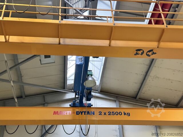 Zweiträger 19.200 - 2x 2,5 t - 2006 Abus Dubbelligger Bovenloopkraan