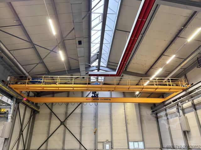 Zweiträger 19.200 - 2x 2,5 t - 2006 Abus Dubbelligger Bovenloopkraan