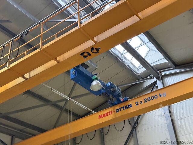Zweiträger 19.200 - 2x 2,5 t - 2006 Abus Dubbelligger Bovenloopkraan