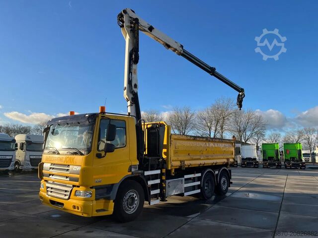 Kranwagen DAF CF 360 FAN Kipper knijperwagen