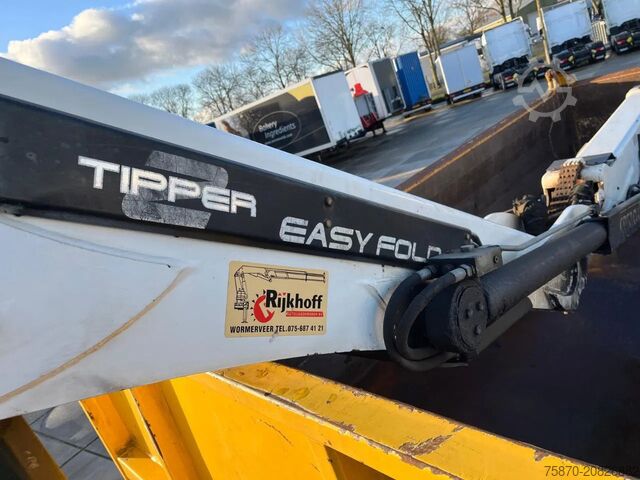 Kranwagen DAF CF 360 FAN Kipper knijperwagen