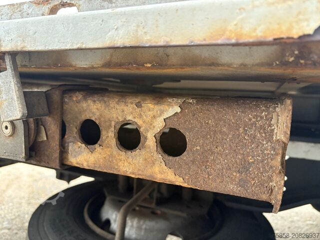 Wechselpritsche Plattform Krone Jumbo Plattform 7,82 mit Lochleiste