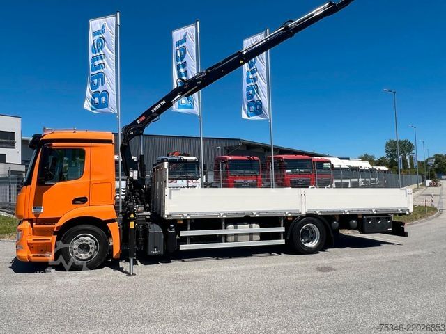 Autokran MERCEDES-BENZ 1830LLPrit7,20m/KranHiabFunk/NL7,60to/20 tkm/Top
