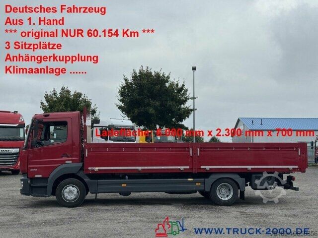 Pick-up van Mercedes-Benz Atego 823 3 Sitze + Klima + AHK + NUR 60.153 Km