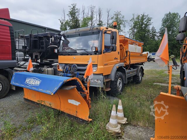 Tipper truck 1324 4x4 Meiller winter service Mercedes-Benz Atego .1324.4x4 Meiler Kipper Winterdien