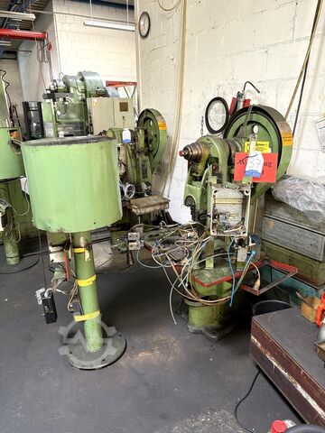 Exzenterpresse + Fördertopf BERRENBERG EPT