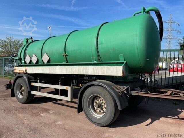 Tankanhänger Haller 12cbm Sauganhänger/Wassertank